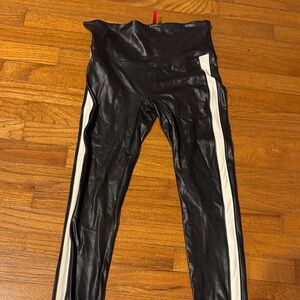 SPANX Black and White Leggings